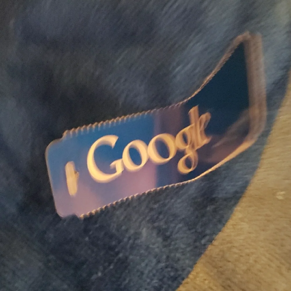 Google Logo Royal Blue Beach Towel - NWT